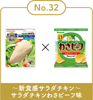 ～新食感サラダチキン～サラダチキンわさビーフ味