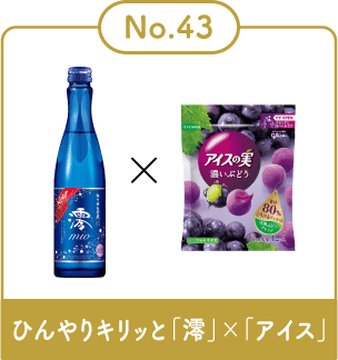 ひんやりキリッと「澪」×「アイス」